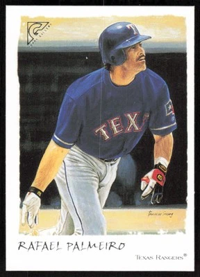 2002 Topps Gallery #78 Rafael Palmeiro   - FREE SHIPPING - Image 1 of 2
