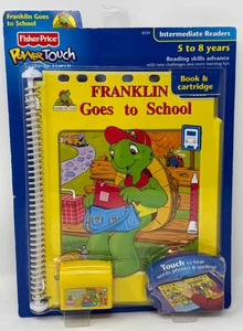 Fisher Price FRANKLIN Franklin Goes to School POWERTOUCH Learning Books Sealed - Picture 1 of 15