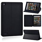 Leather tablet Stand Folio Cover Case For Amazon Fire 7/HD 8 10/HD 8 10 Plus+Pen
