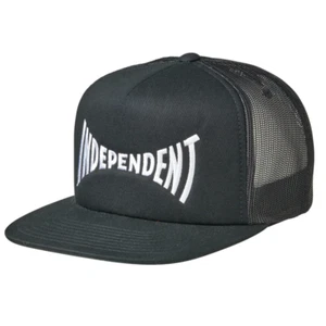 Independent Span Mesh Trucker High Profile Hat Black - Picture 1 of 3