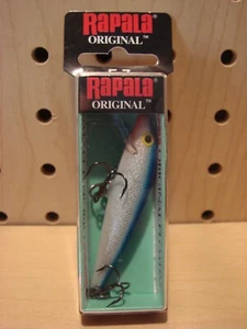 Rapala Original Floating F-7 Blue 2-3/4" Minnow Lure NEW - Picture 1 of 1