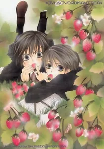postal promo Junjou Junjo Romantica anime Kamijou Hiroki Usami Akihiko - Imagen 1 de 1