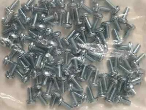 8-32 x 7/16" Phillip Pan ext sem ft ms tornillos de zinc con arandelas paquete de 100 - Imagen 1 de 3
