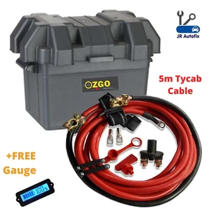 Battery Relocation Kit Universal Box Holden Commodore VT VX VY VZ SS CALAIS HSV - Picture 1 of 8