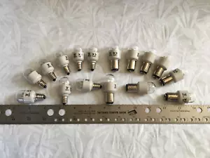 BA15D 120V Push-In Bayonet & BL-LBS 120V Screw-In LED Sewing Machine Light Bulbs - Picture 1 of 9