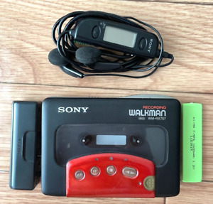 Sony Walkman Kassettenspieler WM-RX707 GEBRAUCHT Betrieb bestätigt