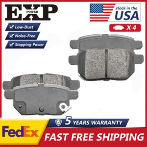 REAR Premium Ceramic Disc Brake Pad Set For Toyota Prius Corolla xB tC - Picture 1 of 4