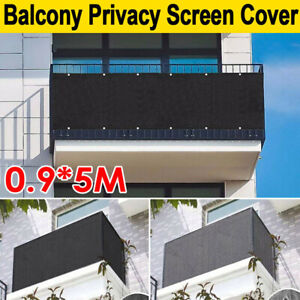5M Privacy Garden Fence Panel Cover Balcony UV Protection Shade Screen Sunshade