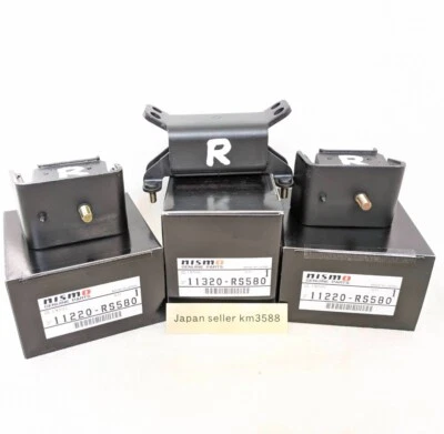 New Genuine Nismo Engine Mounts Mission Mount Kit GTR R32 R33 BNR32 BCNR33 F/S - Image 1 of 4