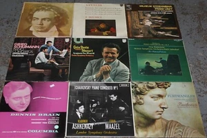9 X Job Lot Bundle of CLASSICAL CLASSIC MUSIC 12' Vinyl Records  - R20 - Picture 1 of 5