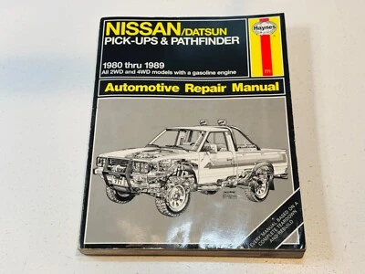 Nissan Datsun Pick-up Truck Service Repair Shop Manual Pathfinder D21 720 Gas - Image 1 of 4