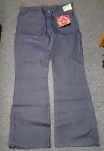 VTG Deadstock 70s US Navy Seafarer Dungaree Denim Jeans NWT - Picture 1 of 6