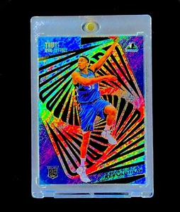 KARL-ANTHONY TOWNS ROOKIE SWIRL SHIMMER REFRACTOR Holo SP Insert - KNICKS - Picture 1 of 5