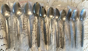 Riviera Livorno Stainless Flatware 4 Soup and 7 Teaspoons - Picture 1 of 3