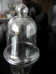 Kleine Käseglocke Camenbert Cloche Glockenform Pressglas - Bild 1 von 4