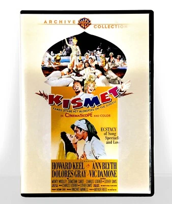 Kismet (DVD, 1955, Warner Archives) Like New !   Howard Keel   Ann Blyth - Image 1 of 3