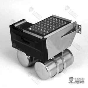 LESU 1/14 RC Caja de Batería Tanque de Urea Juego de Tanque de Escape FH16 Camión Tractor - Imagen 1 de 5
