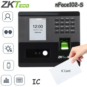 ZKTeco nFace102-S IC Fingerprint Time Attendance Security System - Picture 1 of 22