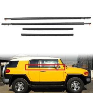 Door Window Trim Moulding Belt Weatherstrip Trim For Toyota 07-14 FJ Cruiser po - Picture 1 of 12