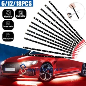 12" Tira de luz 15LED para debajo del cuerpo del coche y motocicleta impermeable - Picture 1 of 45