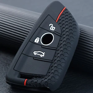 Silicone Car Key Cover Key Case For BMW F01 F02 F03 F04 F10 F11 F12 - Picture 1 of 9