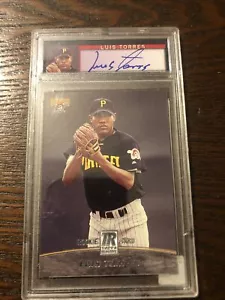 2001 Topps Reserve #107 Luis Torres Graded PSA 8 NM-MT Rookie Auto 0222/1500 RC - Picture 1 of 4
