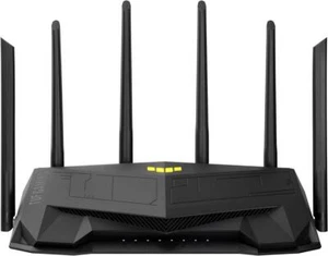 ASUS TUF Gaming AX6000 AiMesh Dual Band WLAN Router Gaming Port schwarz - Bild 1 von 2