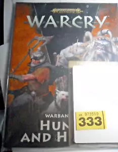 Warhammer Warcry Hunter and Hunted Warband Tome with Cards Lot Y333 - Picture 1 of 10