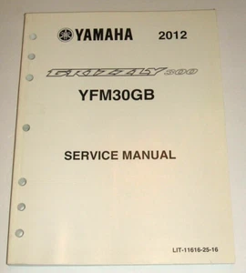 Yamaha Grizzly 300 2012 manual de servicio Yfm300 Yfm30 GB - Imagen 1 de 5