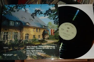Henri Marteau Cello Concerto Scarce Audiophile DMM Musica Bavaria + Reger Hymnus - Picture 1 of 3