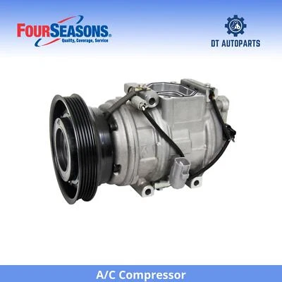 Compresor de aire acondicionado V6 2,5 L para Toyota Camry 1988-1991 4 estaciones 1989 1990 Foto 1 de 4