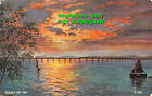R364968 Sunset on Tay. Valentine. Art Colour. 1242. V. Style. G. W. Blow