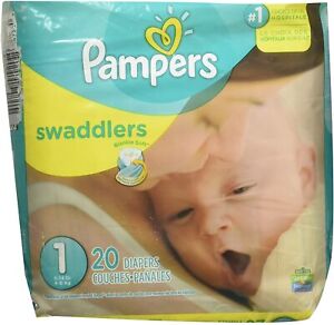 Pamper Swaddler Size1- 20 Diapers- Pack Of 2