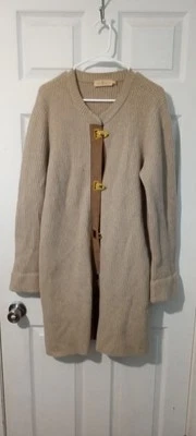 Tory Burch Wool Rory Sweater Jacket - Image 1 of 4