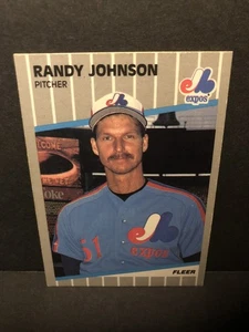 1989 Fleer Baseball Randy Johnson RC Karte Montreal Expos - Bild 1 von 2