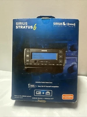 Kit Vehículo Sirius Stratus 6 XM Radio Satelital Modelo SDSV6V1 Nuevo Caja Abierta Foto 1 de 4
