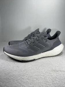Adidas Ultraboost 22 Grey Gray White Men Size 16 Running Sneaker Shoes GX5460 - Picture 1 of 21