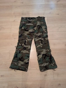 USGI Chemikalienschutz Anzug Hose Large M81 Woodland 90er gefüttert - Bild 1 von 9