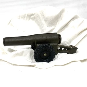Vintage USA 1940’s Big Bang Carbide Toy Cannon Cast Iron missing Breach Striker - Bild 1 von 11