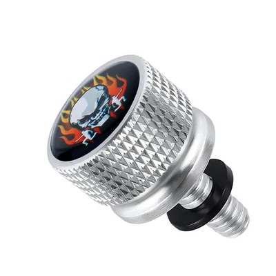 Seat Bolt Screw With Sticker Stainless Fits For Harley Sportster Dyna 96-2023 Foto 1 de 4