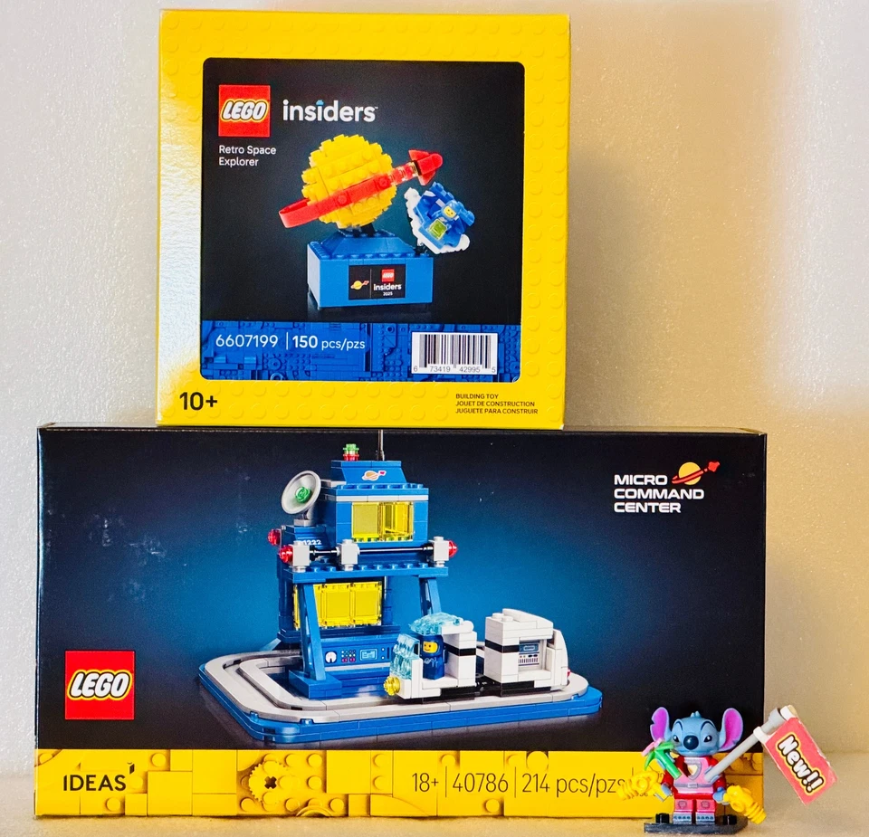 LEGO 6607199 Retro Space Explorer 40786 Micro Command Center ~NISB ~Insiders VIP - Image 1 of 4