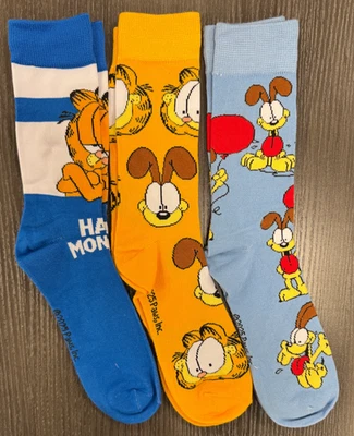 Nuevo - Talla única - Garfield - 3 pares de calcetines informales Foto 1 de 4