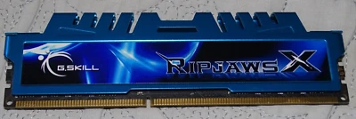 G.Skill Ripjaws 8 GB DDR3 1600 MHz DRAM Module F3-1600C9S Intel XMP - RARE - Image 1 of 2