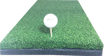 Estera de práctica de campo de prácticas de campo de prácticas de astillado de golf de 12" x 24" sostiene una camiseta de madera  Foto 1 de 3