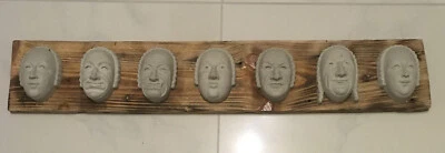 Rottweiler Fasnet Larven Brett Deko - Bild 1 von 4