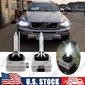 For Volvo XC90 2007-2012 Low Beams - 6000K Front Xenon HID Headlight Bulb Qty2 - Picture 1 of 12