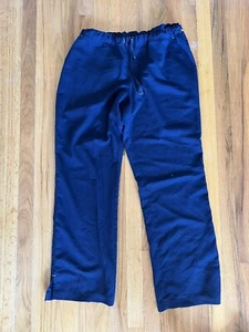 2 Pair Figs Scrub Womens Blue Pants Size Large rn# 142256 - Picture 1 of 7