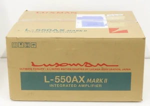 LUXMAN L-550AXII L-550AX Mark II Integrated Amplifier Premain Pure IN STOCK - Picture 1 of 14