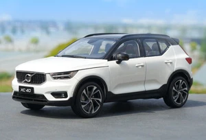 1:18 New Volvo XC40 SUV 2018 Diecast Model Car SUV Toys Kids Gift Blue/White - Picture 1 of 10