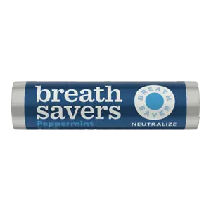5 Rolls of Breathsavers Peppermint Flavor Mints ( 12 Mints Per Roll ) - Picture 1 of 1